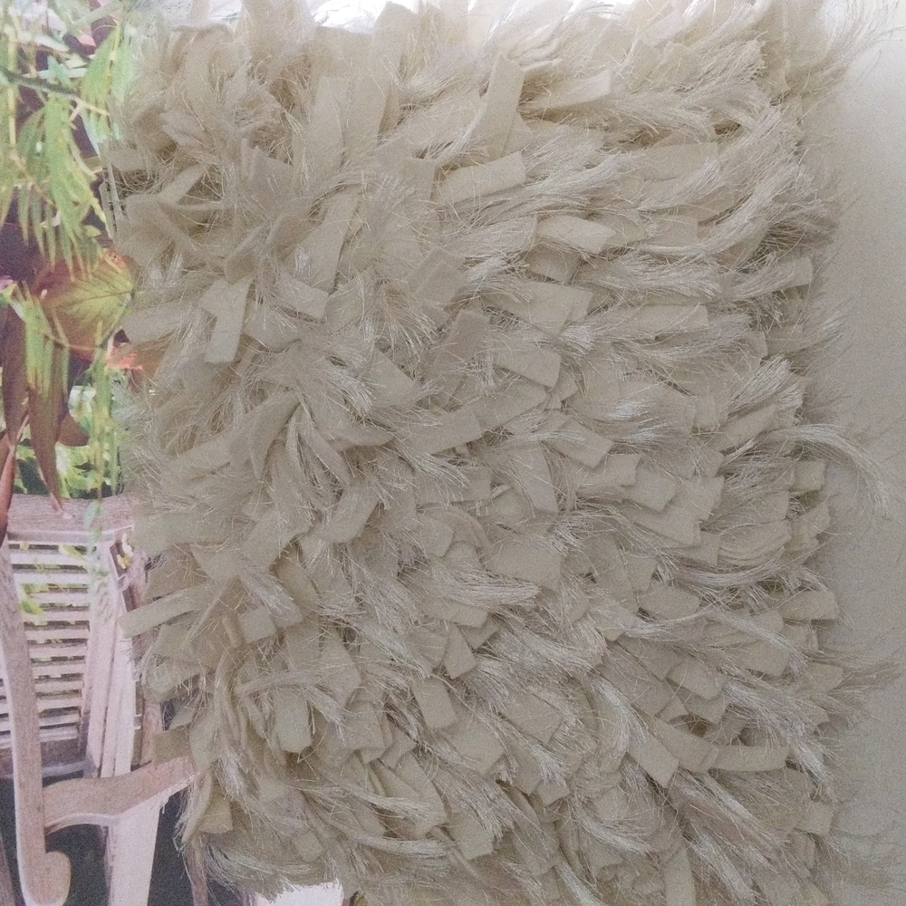 Decorative Throw Pillow off -White NWOT